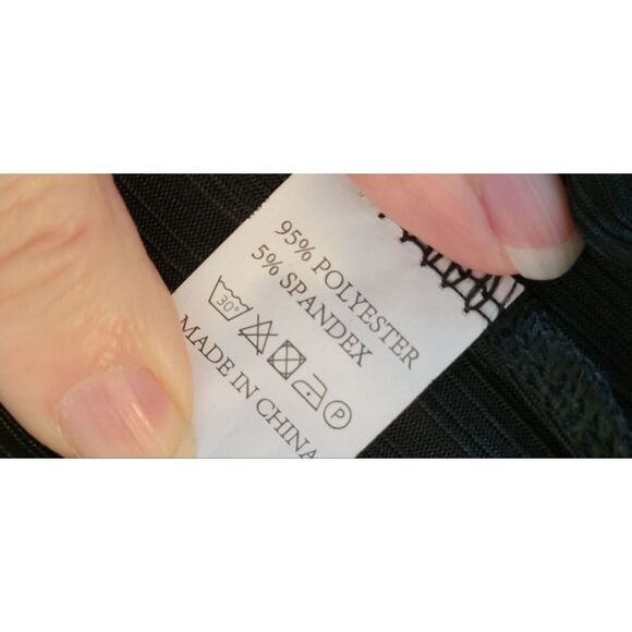 Long Sleeve Ruched Bodycon Glitter Dress Sz XL - Picture 5 of 6